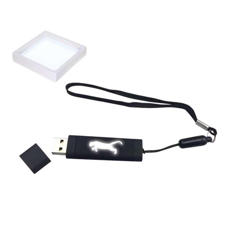 U92 Işıklı Rubber Gövde USB Bellek